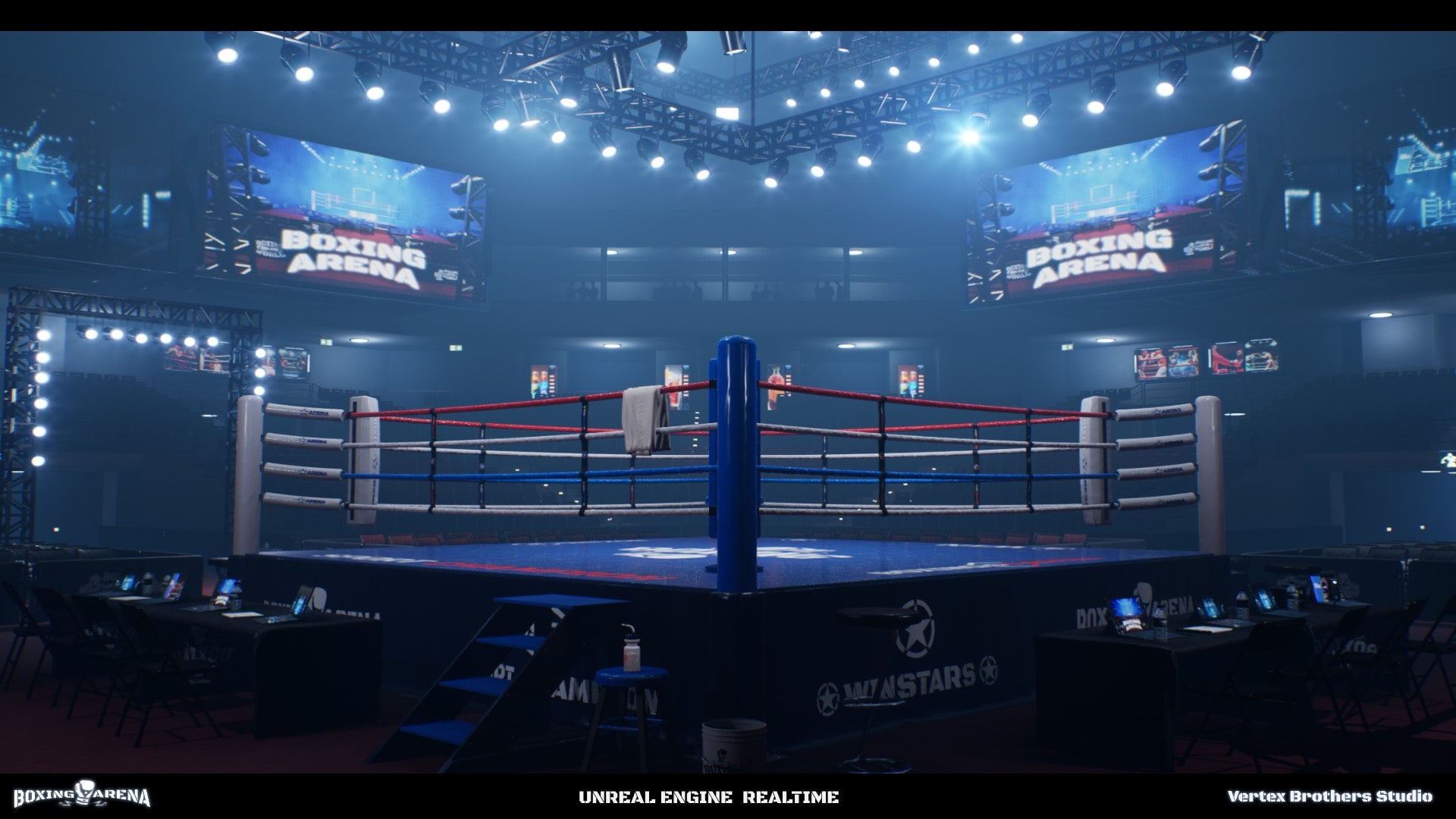 BOXING ARENA STADIUM in Environments UE Marketplace